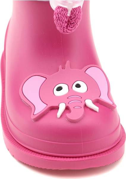 W10242 Bımbı Elefante Fuşya Kız Çocuk Yağmur Çizmesi fırsatları