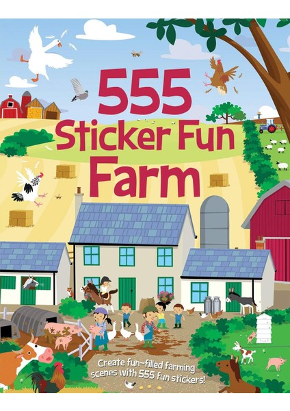 555 Sticker Fun - Farm Activity Book - 555 Sticker Fun - Joshua George