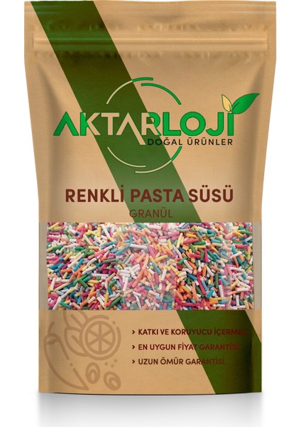 25 gr Granül Pasta Süsü Renkli