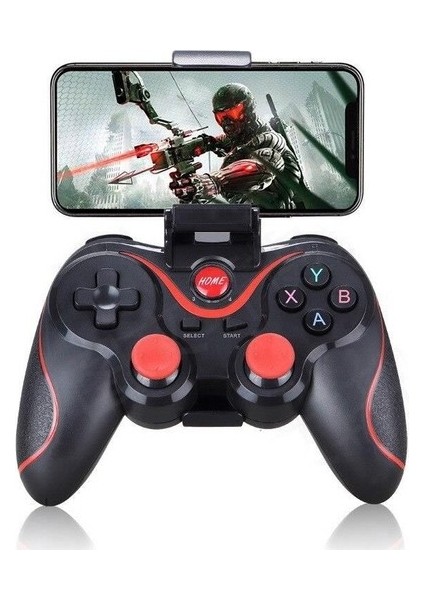 T3 Wireless Kablosuz Oyun Kolu Bluetooth Joystick Gamepad