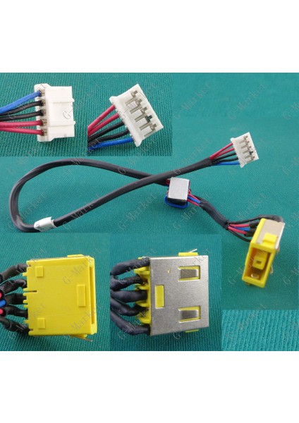 Lenovo G490 G500 G505 Kablolu Dc Power Jack fiyatları