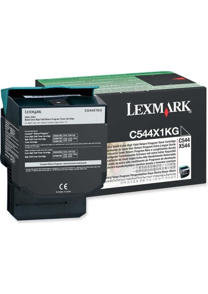 C544-C544X1KG Siyah Toner Extra Yüksek Kapasiteli