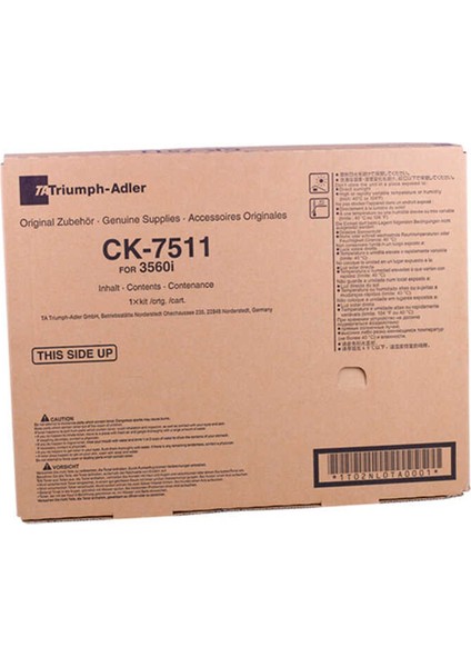 CK-7511/623510010 Fotokopi Toner