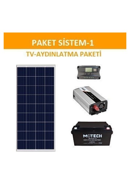 BAĞ EVİ SOLAR PAKETİ 1