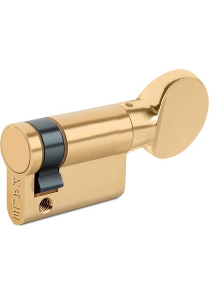 Nikel Barelli 41 mm Çelik Pimli Yarım Mandallı Silindir Kapı Kilidi (164M0000003)