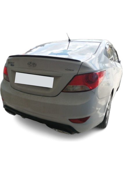 Hyundai Accent Blue Bagaj Üstü Spoiler Piano Black