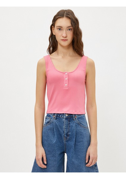 Kadın Fitilli Atlet Düğmeli modelleri