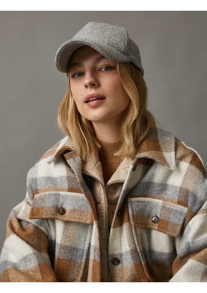 Desenli Kep Şapka modelleri