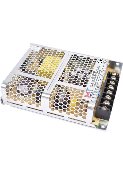 MT-100-12 12 Volt 8.4 Amper Metal Kasa Adaptör