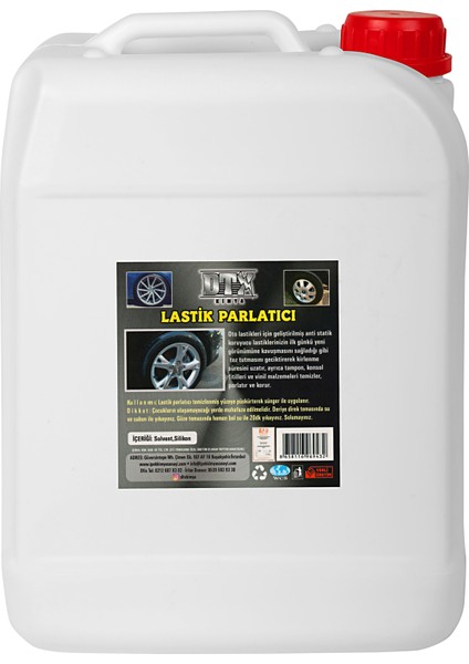Oto ve Motor Lastik Parlatıcı 5 kg