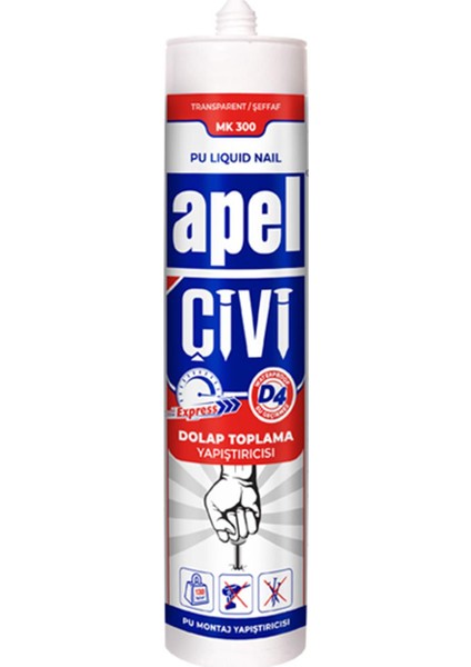 Apel Sıvı Yapıştırıcı Ahşap Yapıştrıcı