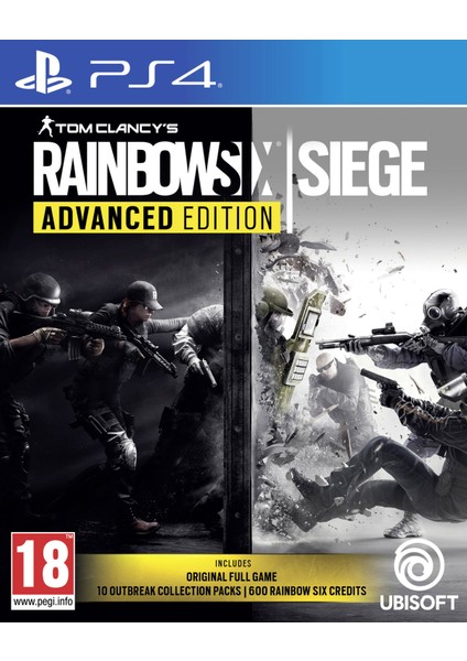 Ps4 Tom Clancy's Raınbow Sıx Sıege Advanced Edt.