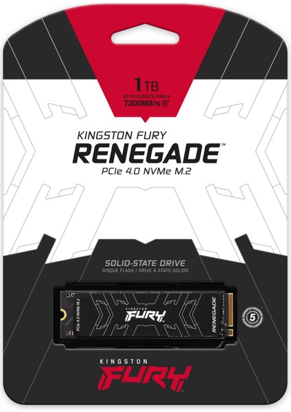 Fury Renegade 7300MB-6000MB Sfyrs-1000G PCIe 4.0 NVMe M.2 SSD