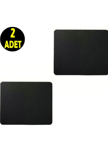 Optik Bilgisayar Notebook Mouse Pad Siyah 2 Adet