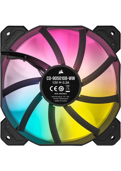 CO-9050108-WW icue SP120 RGB Elite 120 mm Kasa Fanı