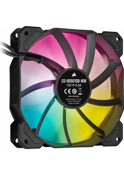 CO-9050108-WW icue SP120 RGB Elite 120 mm Kasa Fanı