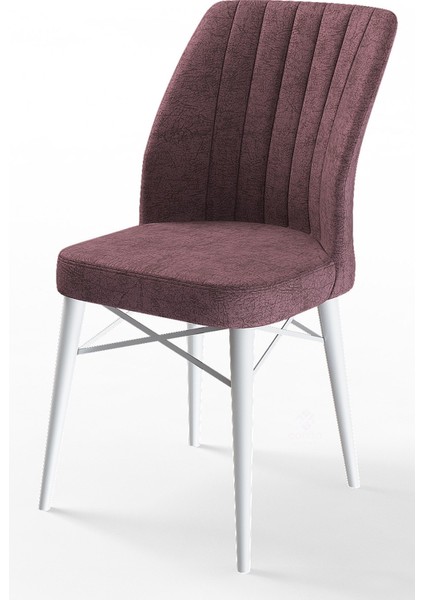 Concept Canisa Eva Serisi 80 x 132 cm Mdf Açılabilir Beyaz Mermer Desen Mutfak Masa Takımı + 6 Adet Sandalye modelleri