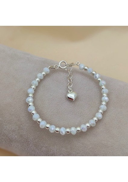 Boncuk Çocuk 925 Ayar Gümüş Bileklik