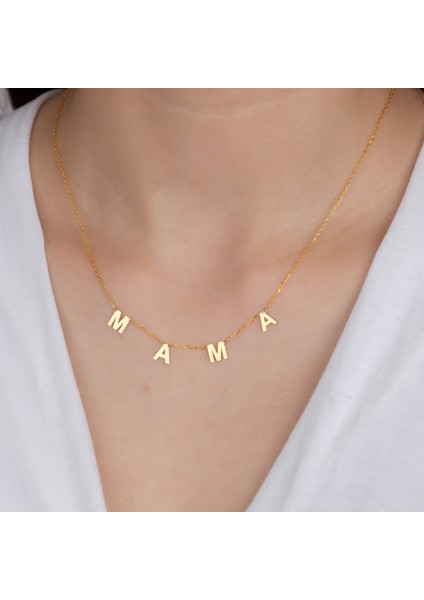 Isimli 925 Ayar Gümüş Kolye