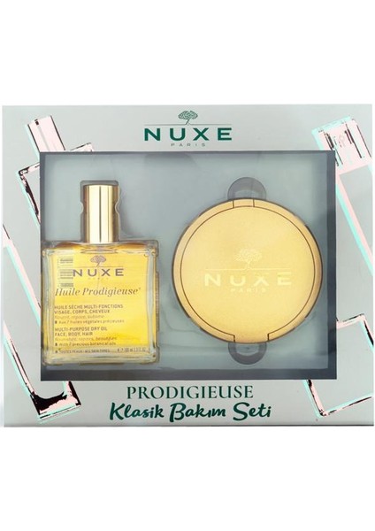 Huile Prodigieuse Multi Purpose Kuru Bakım Yağı Seti 100 ml