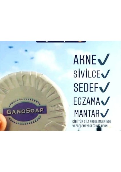 Gano Soap Keçisütlü Tekli Bitkisel Sabun 1 Adet 100 gr