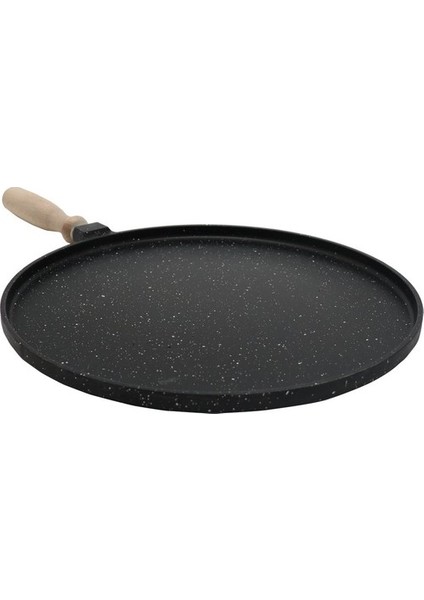 Döküm Granit 36 cm Gözleme Et Pizza Tavası 1650 gr
