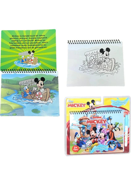 Mickey Mouse Sihirli Boyama Kitabı Lisanslı Water Margic