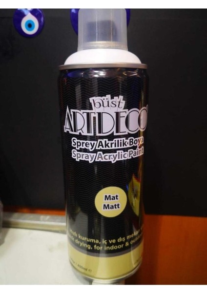 Sprey Mat Beyaz Akrilik Boya