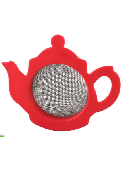 Çay Demlik Şeklinde Çay Süzgeç