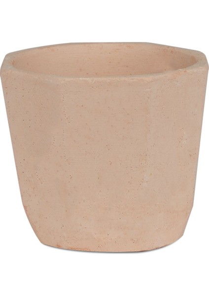 Toygar Serisi Kiremit Rengi Saksı 3 Adet