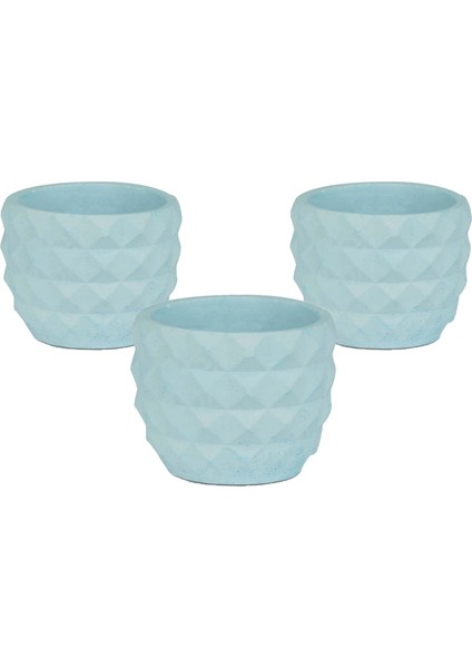 Turna Serisi Mavi Saksı 3 Adet fiyatları