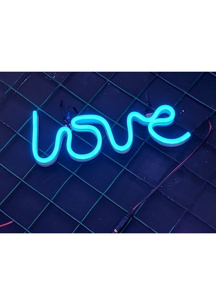 LED Neon Love Yazı