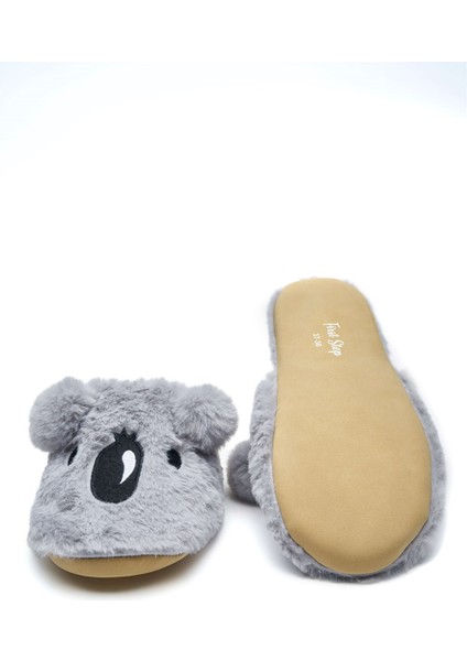 Peluş Koala Anne-Bebek Terlik ve Kaydırmaz Patik Seti fırsatları
