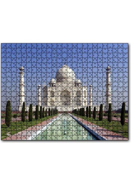 Dünya Mirası Tac Mahal 120 Parça Puzzle Yapboz Mdf (Ahşap)