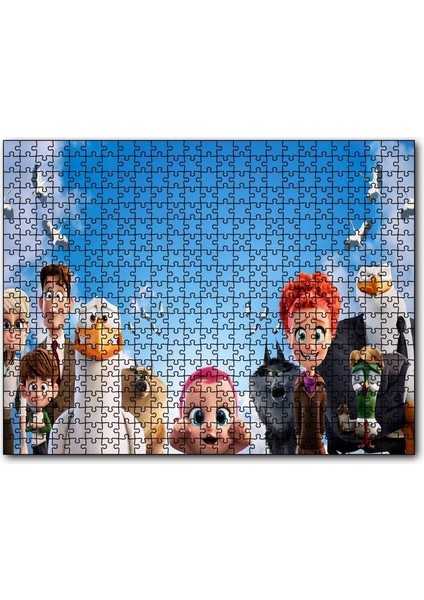 Leylekler Filmi Tam Kadro 120 Parça Puzzle Yapboz Mdf (Ahşap)