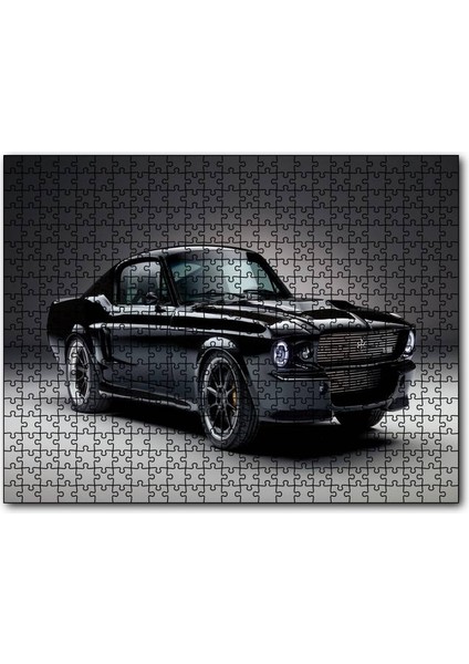 Ford Mustang 1000 Parça Puzzle Yapboz Mdf(Ahşap)