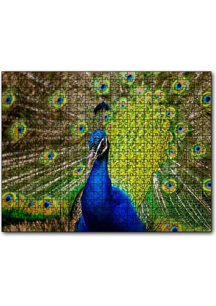 Hint Tavuskuşu 255 Parça Puzzle Yapboz Mdf (Ahşap)