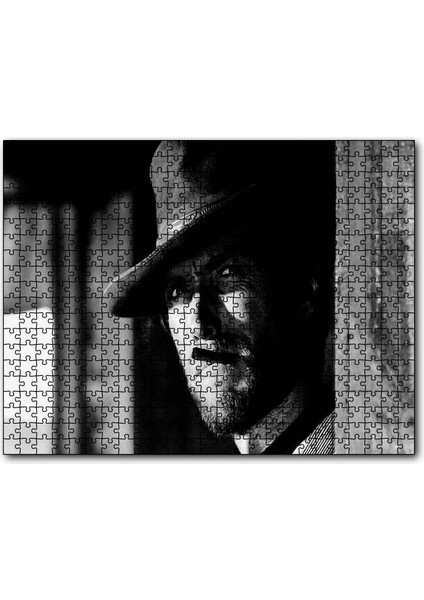 Iyi Kötü Çirkin Clint Eastwood Sb 120 Parça Puzzle Yapboz Mdf (Ahşap)