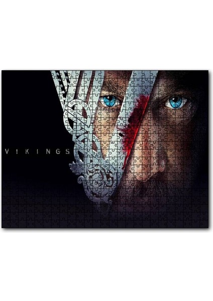 Vikingle 1000 Parça Puzzle Yapboz Mdf(Ahşap)