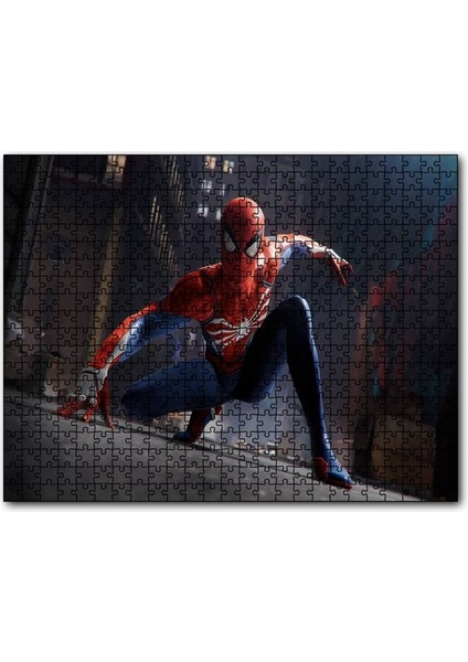 Spider-Man Efsanevi Duruş 255 Parça Puzzle Yapboz Mdf (Ahşap)