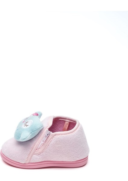 Baykuş Aksesuarlı Fermuarlı Kadife Panduf fırsatları