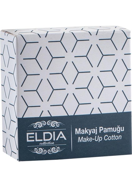 Buklet Otel Tipi Eldia Makyaj Temizleme Pamuğu