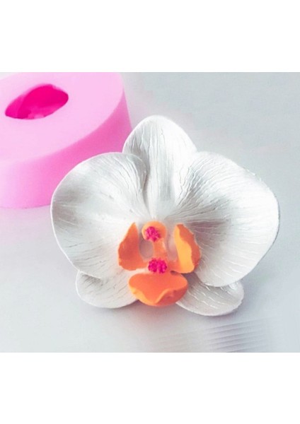 9cm Orkide Çiçek Üç Boyutlu Silikon Kalıp K-378 modelleri