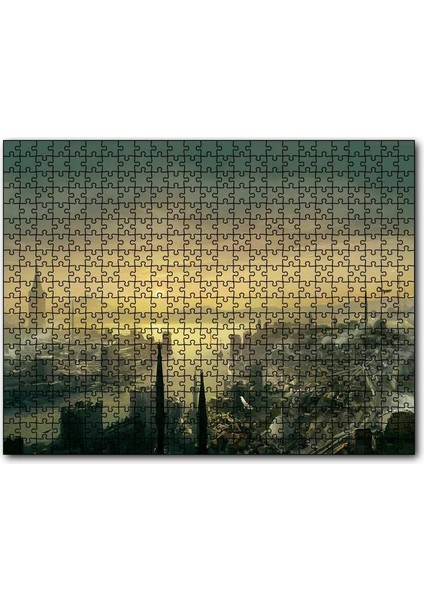 Assassins Creed Relevations Haliç Manzarası 120 Parça Puzzle Yapboz Mdf (Ahşap)