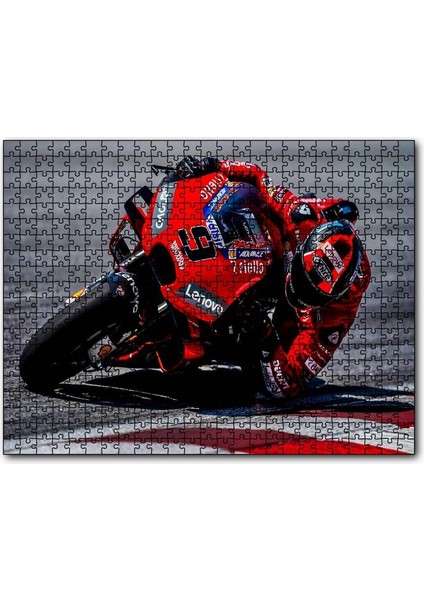 Ducati Corse Moto Gp Danilo Petrucci 120 Parça Puzzle Yapboz Mdf (Ahşap)