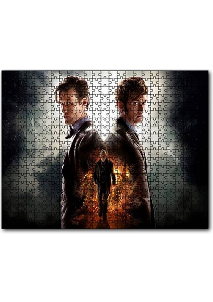Doctor Who Kompozisyon 120 Parça Puzzle Yapboz Mdf (Ahşap)