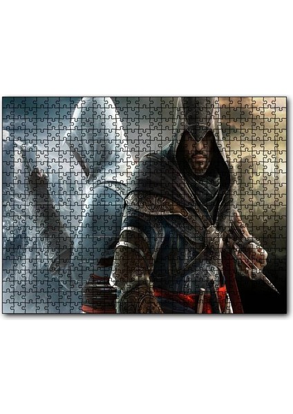 Assassins Creed Revelations Suikastçiler Istanbul'da 120 Parça Puzzle Yapboz Mdf (Ahşap)