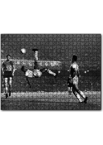 Pele Rovaşata Efsane 500 Parça Puzzle Yapboz Mdf (Ahşap)