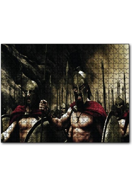 Cakapuzzle 300 Spartalı Savaş Sahnesi 1000 Parça Puzzle Yapboz Mdf(Ahşap)