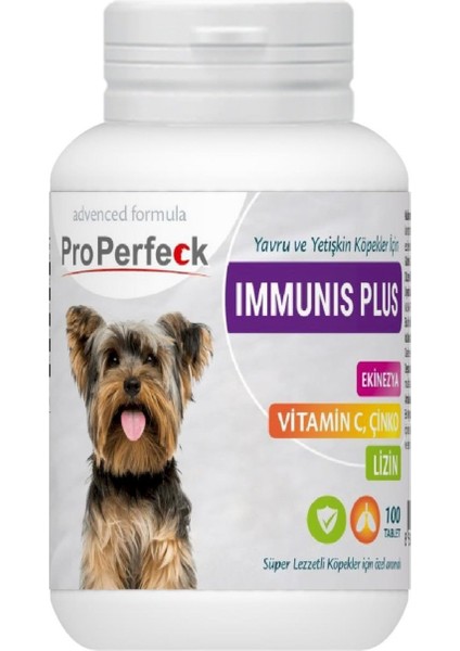 Köpek Immunıs Plus 100 Tablet